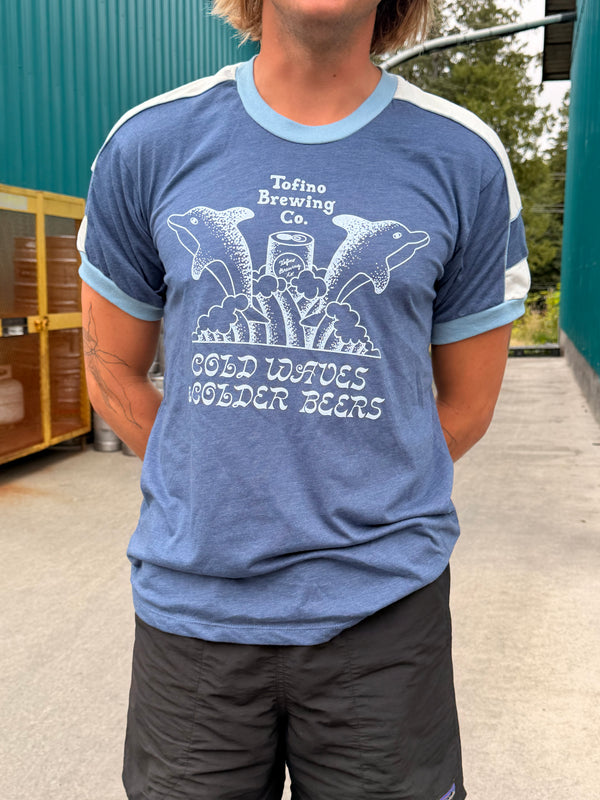 COLD WAVES COLDER BEERS T-SHIRT