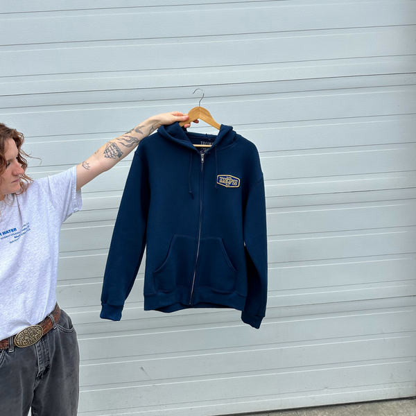 TBC zip-up hoodie