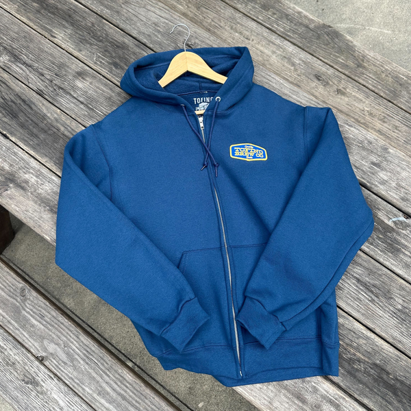 TBC zip-up hoodie